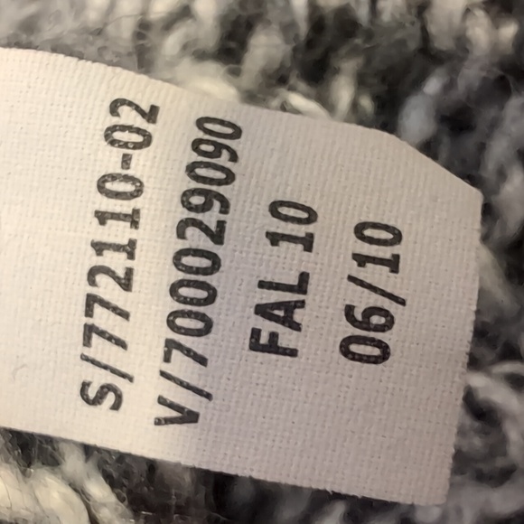 Old Navy Tie Front Cardigan Sweater Short Sleeve Grey Belted Wool Knit Size XS - Picture 10 of 11